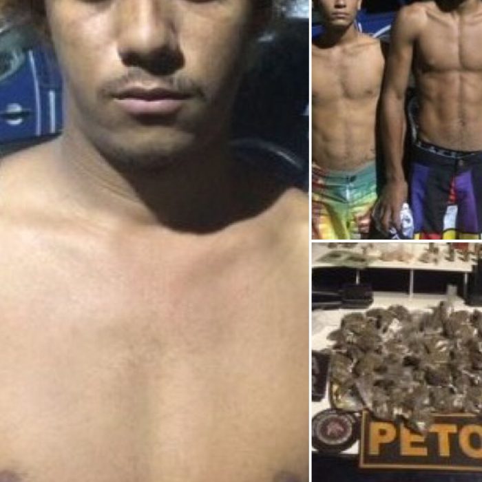 Traficante Junior Pirata Preso Em Flagrante Drogas Hora Do